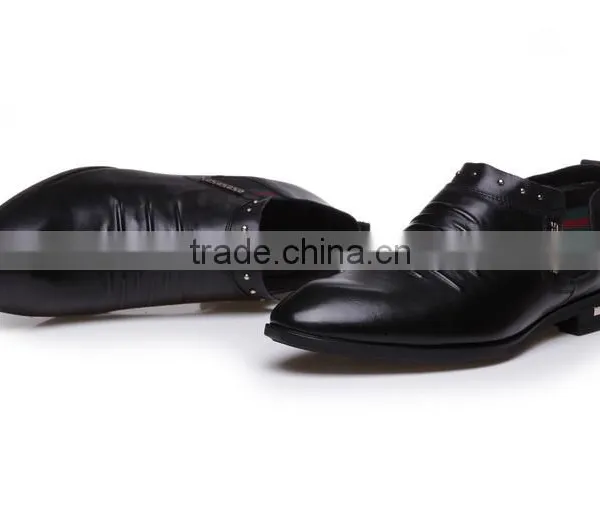 High Quality Leather Casual Safetly Shoes for Men photo-4