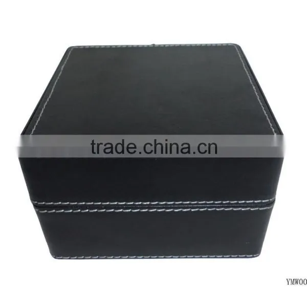 Fine Sewing PU Leather Wrist Watch Box photo-2