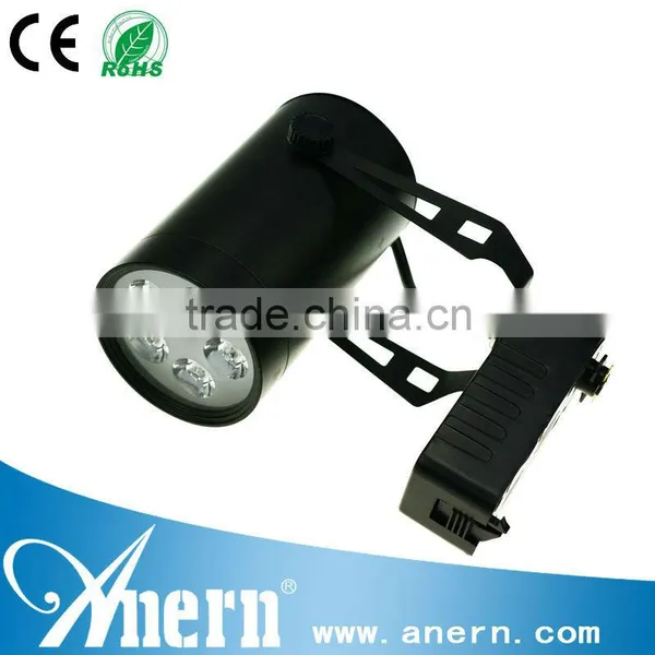 Commercial Lighting Fixture Tracking Light LED 3w With PC Cover