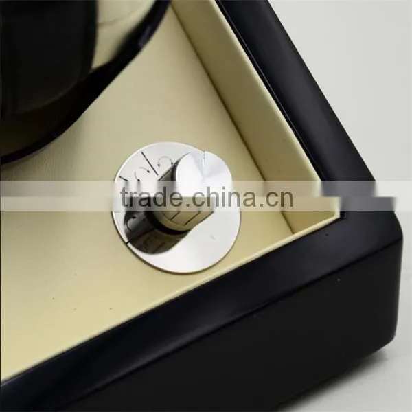 Glossy Wood Automatic Battery Operated Watch Winder Box photo-2
