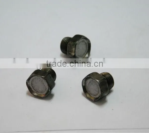 Nonstandard Square Head Bolts Black