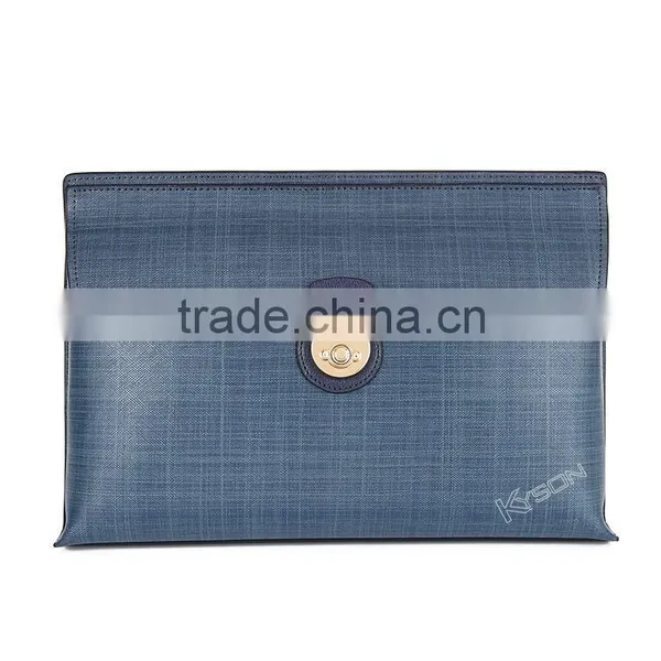 Cowhide Leather Clutch Men Pocket Money Wallet photo-4