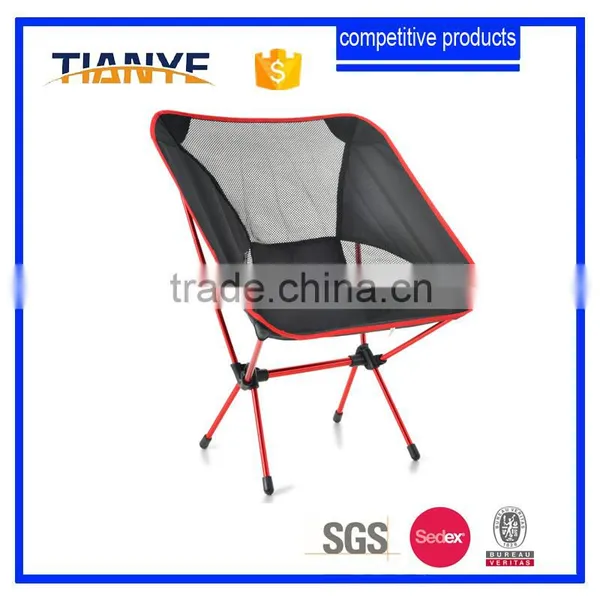 2016 New Arrive Portable Lightweight Camp Chair Aluminum Folding Beach Chair
