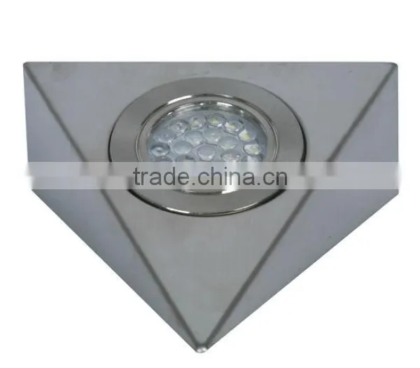1.2W/2.88W Triangle Shaped Modular Kitchen Designs Led Cabinet Light photo-4