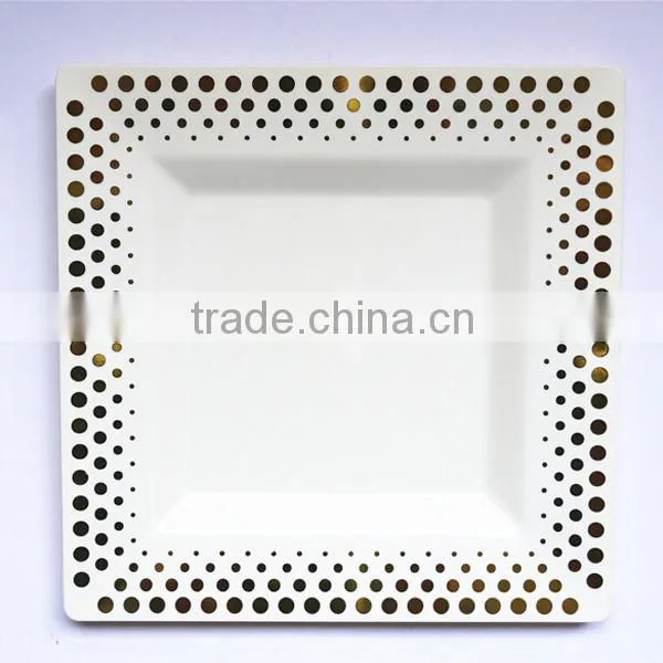 Elegant Disposable Plastic Clear Plate photo-6