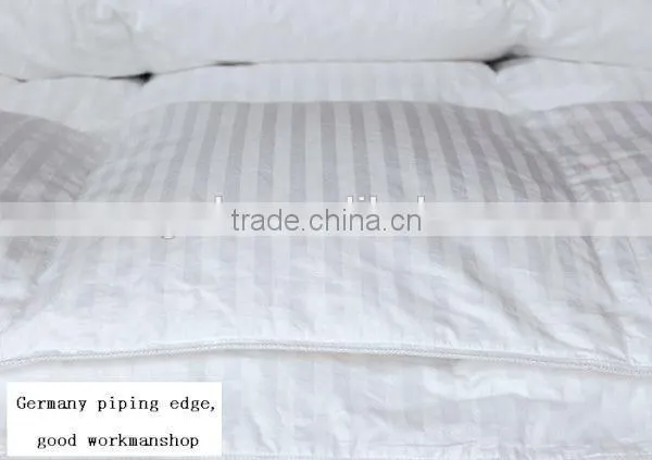 Luxury Germany Piping Edge White Goose Down Quilt photo-3