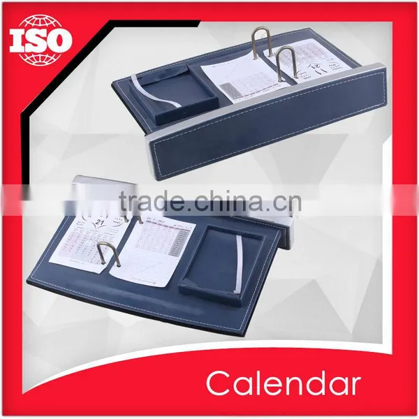2015 New Calendar Design, Pu Table Calendar,fashion Calendar Design photo-4
