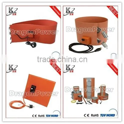 180mm Round Silicone Rubber Heater Pad photo-5