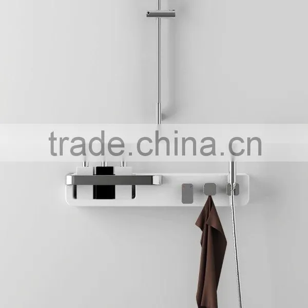 Cebien 'GARO UD-S' - Hand Shower, Bath Faucet & Wall-mounted Shelf Mixer Shower Set photo-2