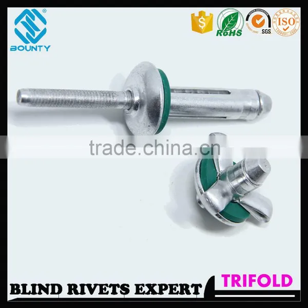 HIGH QUALITY FACTORY ALUMINUM LOAD SPREADING BLIND RIVETS FOR GLASS CURTAIN WALL photo-5