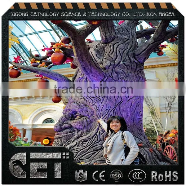 Cetnology Newest Lifelike Animatronic Siicone Rubbur Talking Tree for Attaction photo-3