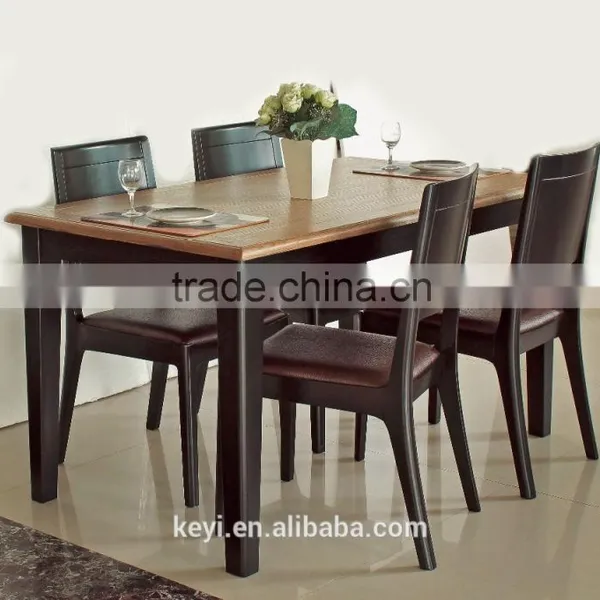 Comfortable Modern Style Wooden Design Restaurant Sets/dining Table and Chair(DT-1084-OAK,CH-310) photo-2