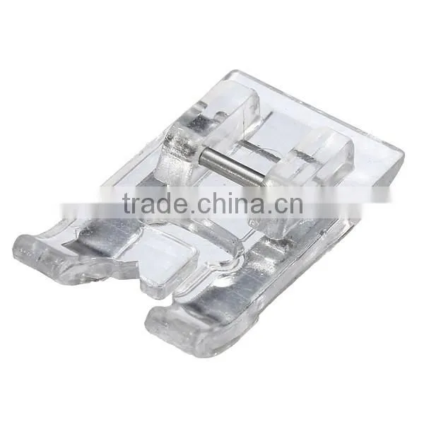 Lowest Price New 1Pcs Satin Stitch Foot Presser For Brother For Singer For Janome Sewing Machines Snap-on
