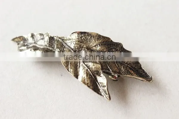 2016 New Metal Clip,Retro Leaf Spring Clip,alloy Leaf Hairpin Headdress for Ladies photo-3