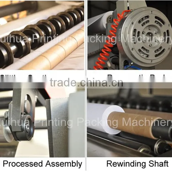 PLC Control Bank Receipt Paper Slitting Machine photo-2