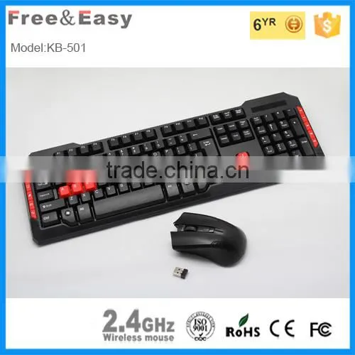 2.4gGhz Wireless Type and Stock Products Status Wireless Keyboard and Mouse Combo photo-4