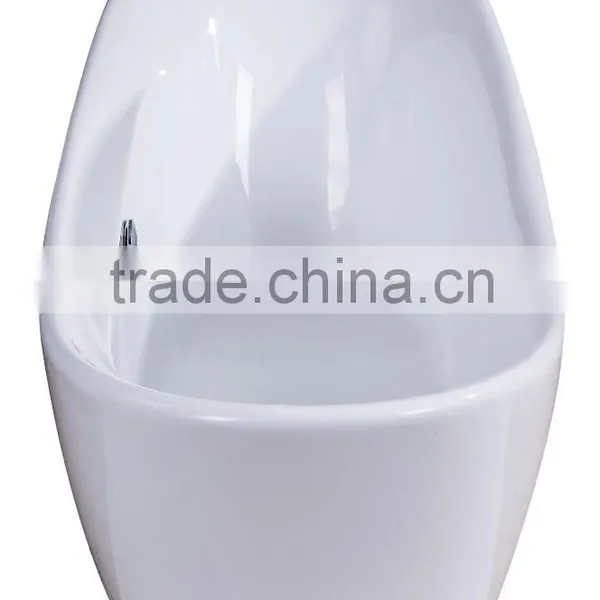 SUNZOOM UPC/cUPC Certified Oval Plastic Tub, Freestanding Tub, Small Bathtub Shower Combo photo-2
