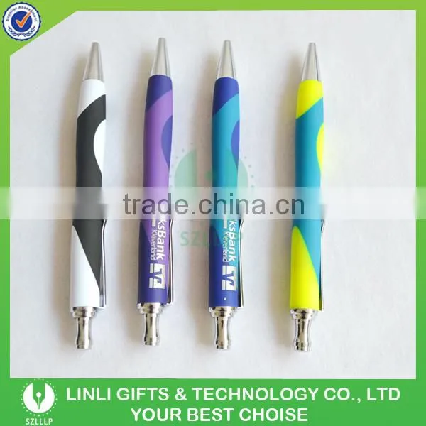 2016 Plastic Rubber Coated Promotional Pen photo-3
