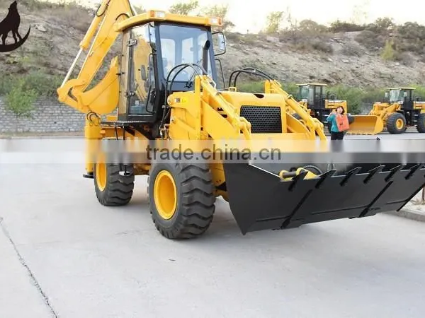 WOLF Mini Backhoe Loader With CE Certificate WZ30-25 photo-2