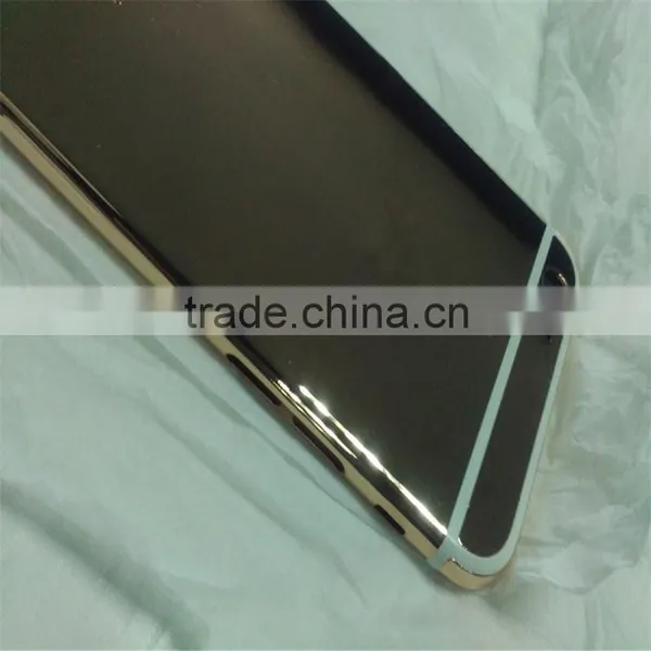Mirror Gold Back Housing for IPhone 6 Plus , Deep Engrave Back Housing for IPhone photo-3