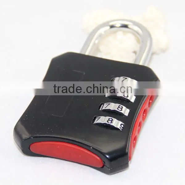High Security Colorful 4 Digits Big Zinc Lock photo-2