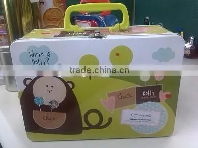 Cartoon Lunch Tin Box