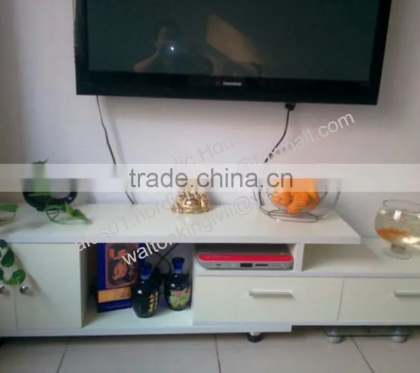 Panel Furniture High Gloss Paint Melmine MDF Verneer Flodable TV Cabinet Quality Choice