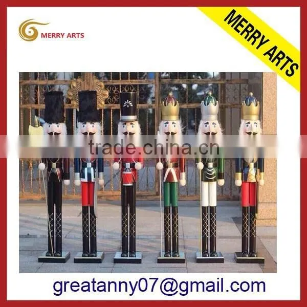 Seasonal Decoration --Christmas Day 4ft 120cm Big Size Nutcracker for Outdoor