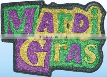 Mardi Gras Wall Plaque