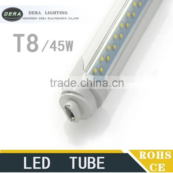 8ft Double Line Super Quality 2400 T8 Led Tubes 45w CRI>80 130lm/w SMD2835 CE T8 Tube Lights photo-2