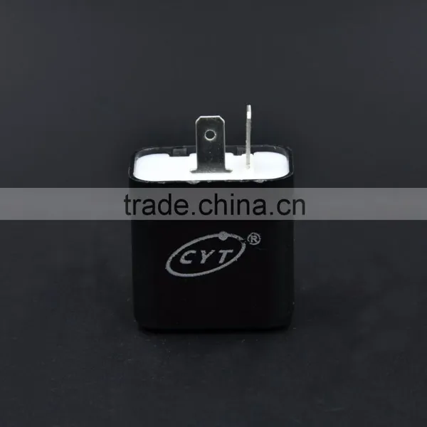 12V 2 Pin Motorcycle Motorbike Universal LED Turn Signal Indicator Flasher Relay photo-2