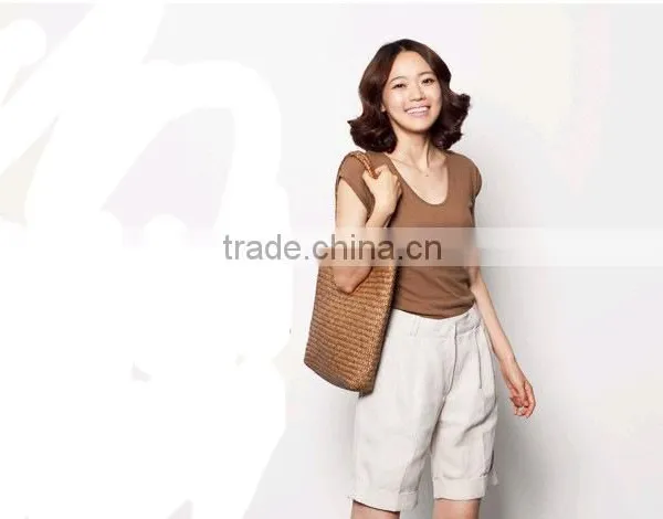 2016 Hot Selling Straw Beach Bag Tote Bag photo-3