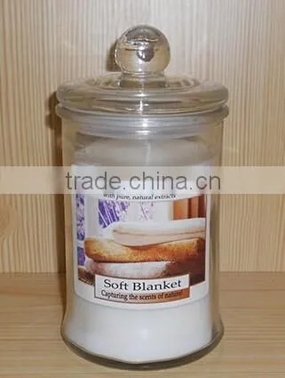 Candle in Glass Jar, Scent or Unscented, Color Candle for House Using photo-2
