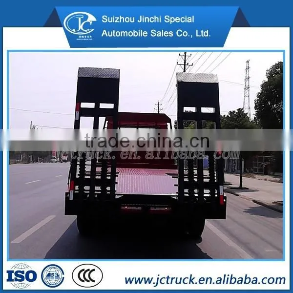 ChuFeng 8X4 Flat Plate Transport Truck/ Flatbed Container Transport Trailer photo-5