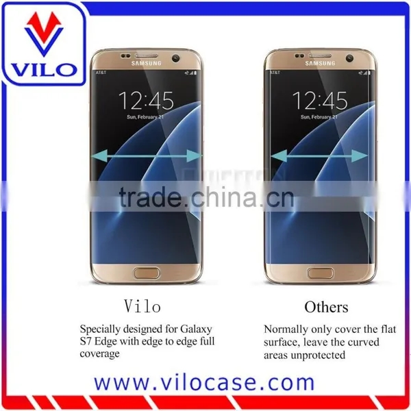 Premium PET Film Screen Protector For Samsung Galaxy S7 Edge With Full Coverage photo-5