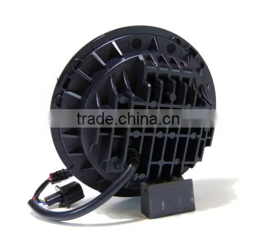7'' High/Low Beam H4/HB2/9003 LED Head Light, Complex Reflector Optics Design LED Headlamp, Car LED Headlight for Wrangler CJ TJ photo-4