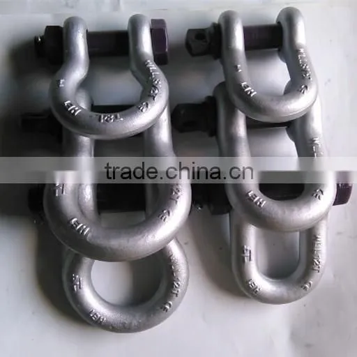 us Type High Quality 6 Times Forged Lifting Shackle