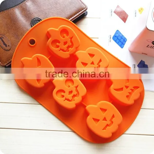 Halloween Pumpkin Silicone Cake Molds Chocolate Candy Mould Kitchen Baking Cookies Cutter 3D Cake Decorating Tools photo-3