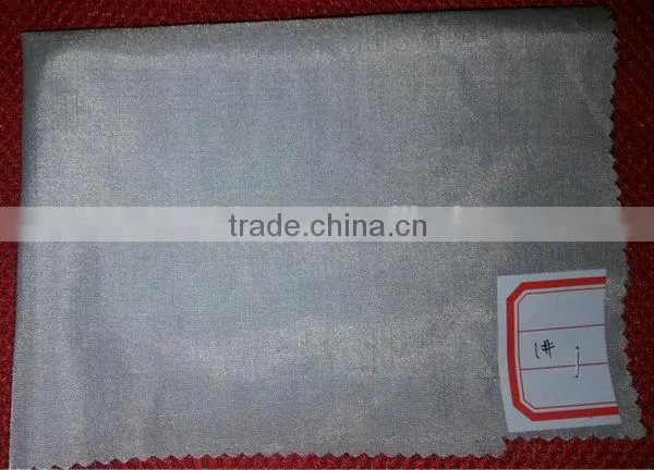 Export Anti Electromagnetic Radiation Clothing Silver Fiber Fabric photo-2