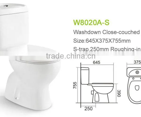 Sanitary Ware Made in China Popular Hotel Bath Toilet photo-3