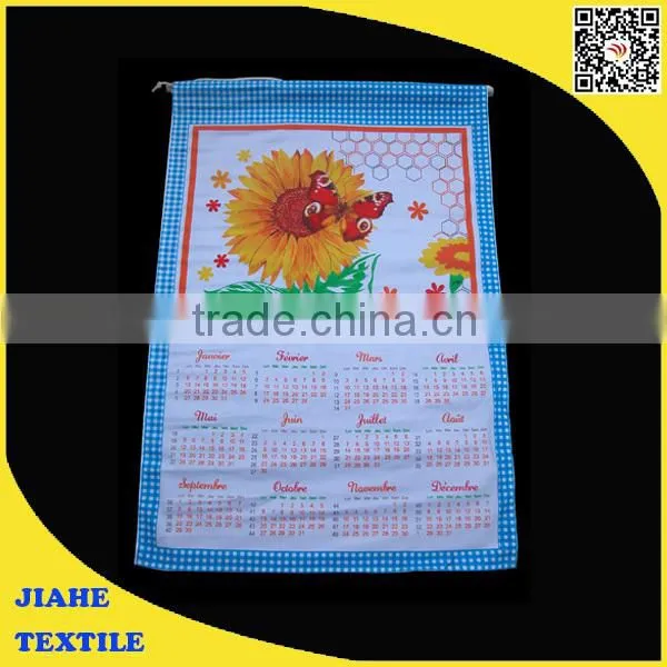 Calender Tea Towels Linen Tea Towels Cotton Tea Towels