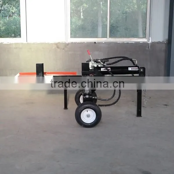 Hot Selling 42t 610mm Horizontal Hydraulic Wood Splitter With Log Tray From Laizhou photo-3