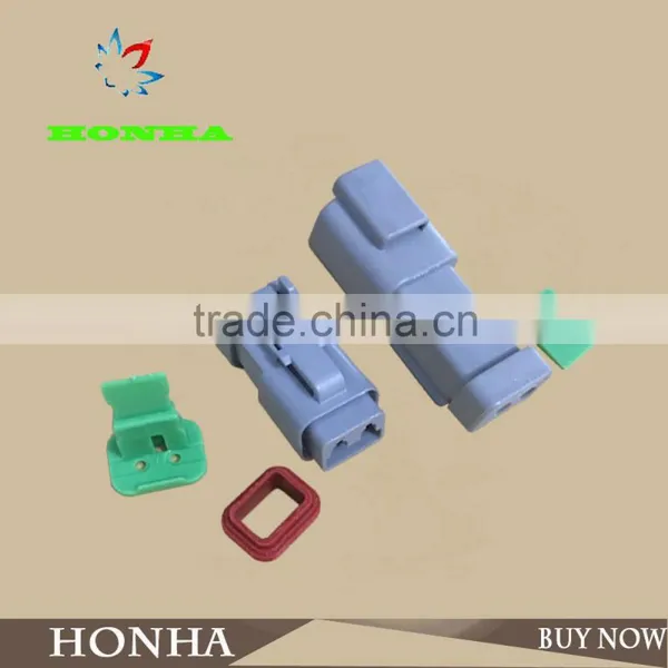 DT04-2P DT06-2S Grey PA66 Sealed Deutsch 2 Pin Male and Female Auto 2 Pin Connectors photo-4