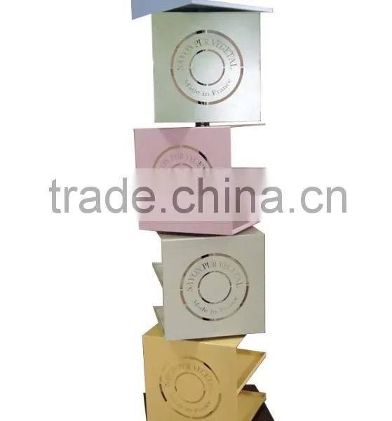 OEM New Design Free Standing Rotating Display For Cosmetic Items photo-2