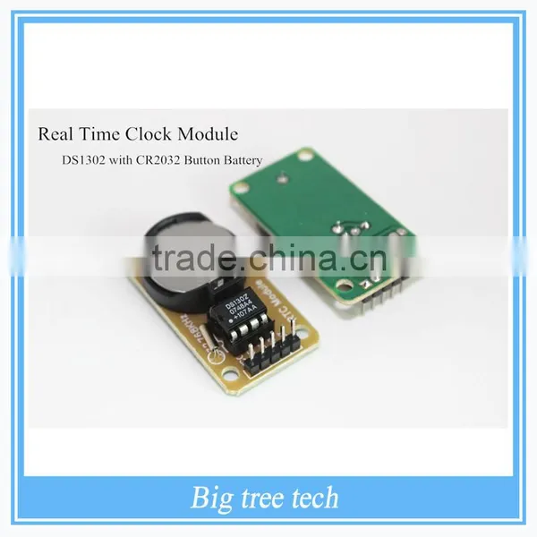 2pcs/lot DS1302 Real Time Clock Module With CR2032 Button Battery 31 x 8 RAM Buy Bulk Electronics