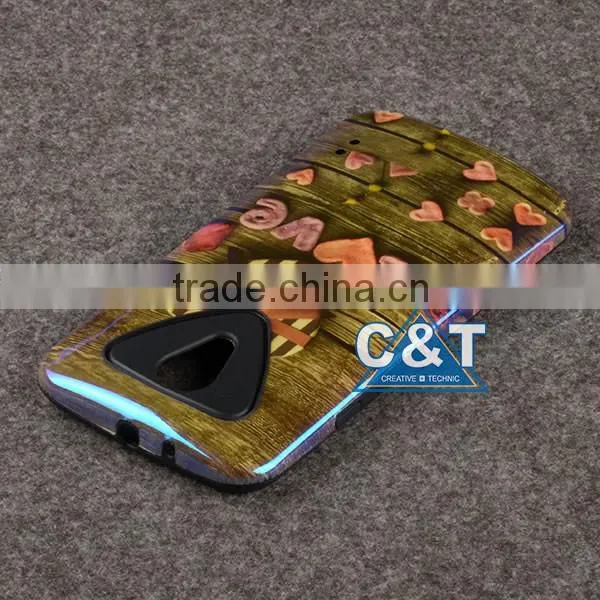 C&T Cute Love Pattern Design For Motorola Moto G 2nd Generation Case photo-3