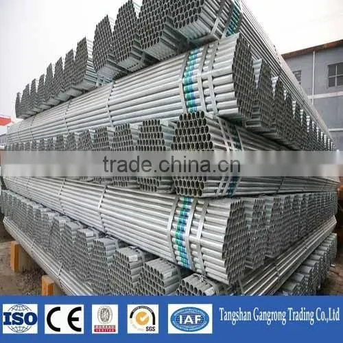 Welded Galvanized Steel Pipe gi Steel Tube photo-3