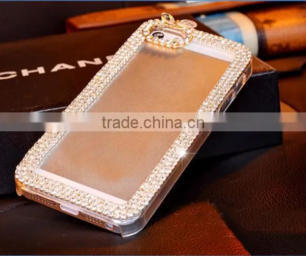 Special for Lady ! Diamond Luxury Crystal Cell Phone TPU Case Covers for Iphone 5/5s photo-2