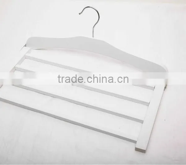 WOODEN SCARF HANGERS ASDTL01-White