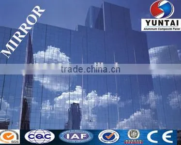 Black Gold Silver Colorful Mirror ACP Sheet Best Building Material Cheap Price photo-3
